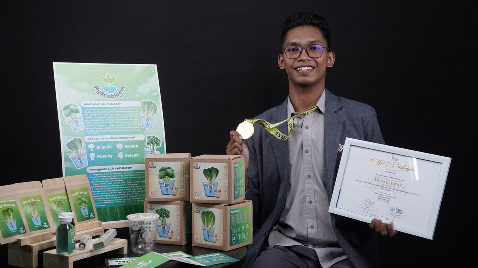 ‘Hydrobloom’ Karya Mahasiswa DKV Permudah Siswa SD dan SMP Belajar Hortikultura